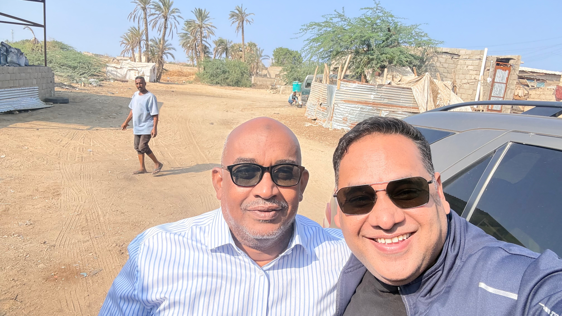 Origin visit with a Sudanese supplier partner