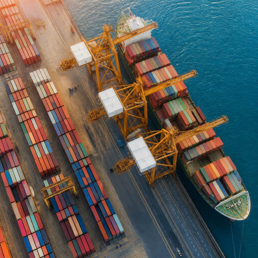 Sealed containers at port of loading
